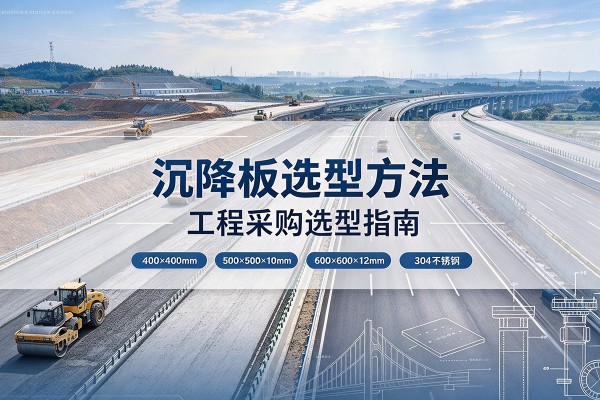 和政沉降板选择方法