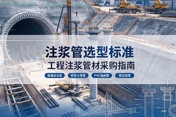 和政注浆管选型标准